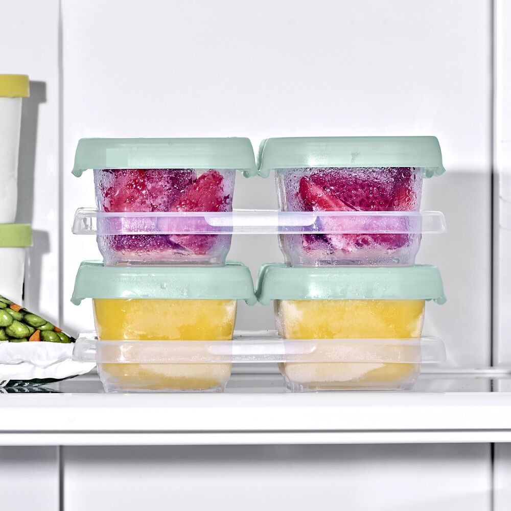 Baby Blocks Food Storage Containers (4 oz) - Opal C0