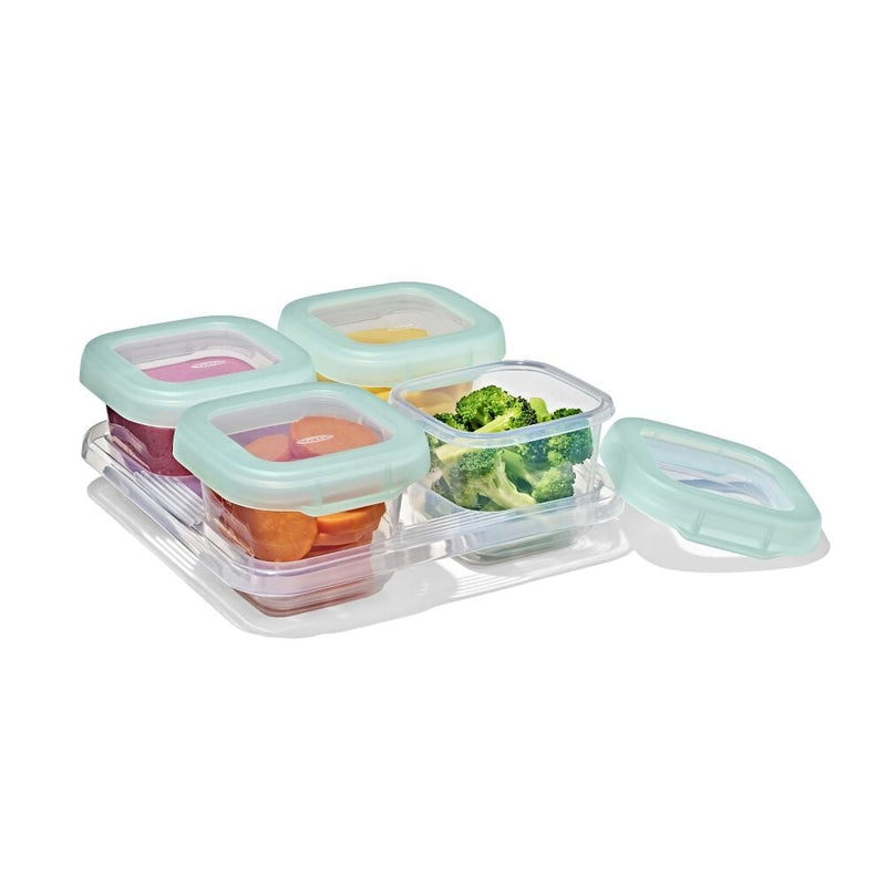 Baby Blocks Food Storage Containers (6 oz) - Opal U9