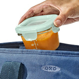 Glass Baby Blocks Food Storage Containers (4 oz) - Opal I3